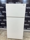Hotpoint Used Refrigerator Top and Bottom 28x61 1/2” (bisque) 