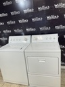 Kenmore Used Electric Set Washer/Dryer 220volts (30 AMP) 27inches {3 prong} (White) 