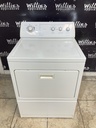 Whirlpool Used Electric Dryer 220volts (30 AMP) 27inches {4 prong} (White) 
