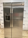 Ge Used Refrigerator Side by Side Counter Depth 36x69 1/2” (Stainless Steel) 