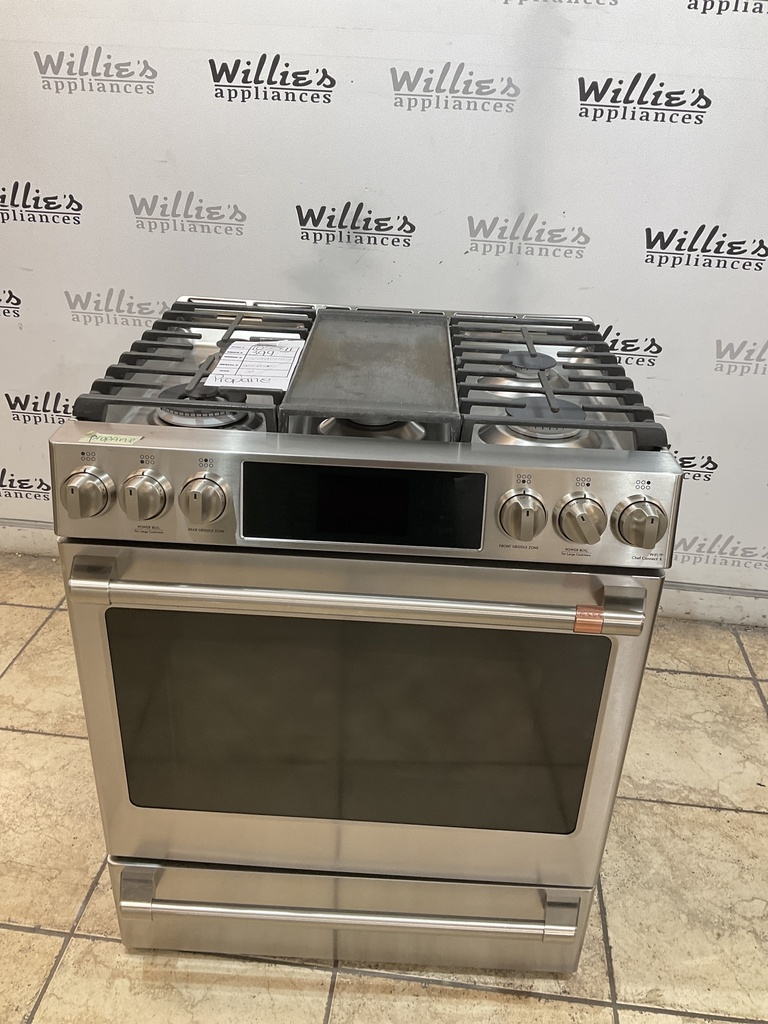 Ge Used Gas Propane Stove 30inches (Stainless Steel) 