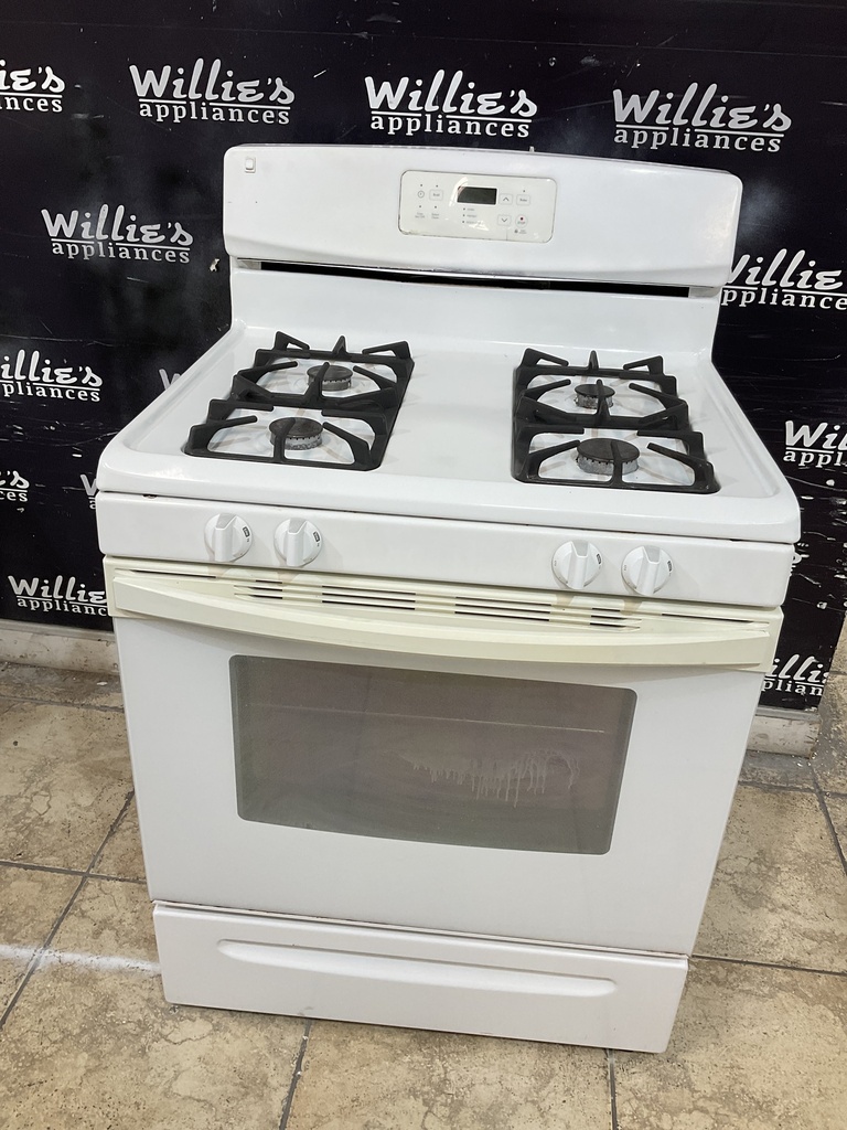 Frigidaire Used Natural Gas Stove 30inches (White) 