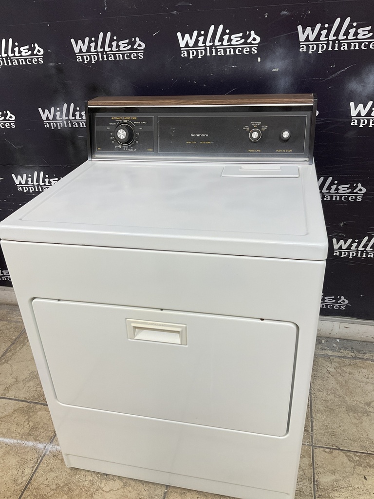 Kenmore Used Electric Dryer 29inches {3 prong} (White) 