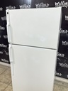Hotpoint Used Refrigerator Top and Bottom 28x61 1/2” (White) 