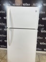 Kenmore Used Refrigerator Top and Bottom 30x66 (White) 