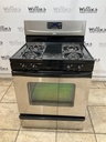 Whirlpool Used Natural Gas Stove 30inches (Stainless Steel) 