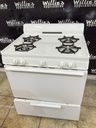 Premier Used Natural Gas Stove 30inches (White) 