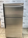 Whirlpool Used Refrigerator Top and Bottom 33x65 1/2” (stainless steel)