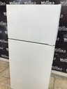 Ge Used Refrigerator Top and Bottom 28x61 1/2” (White) 