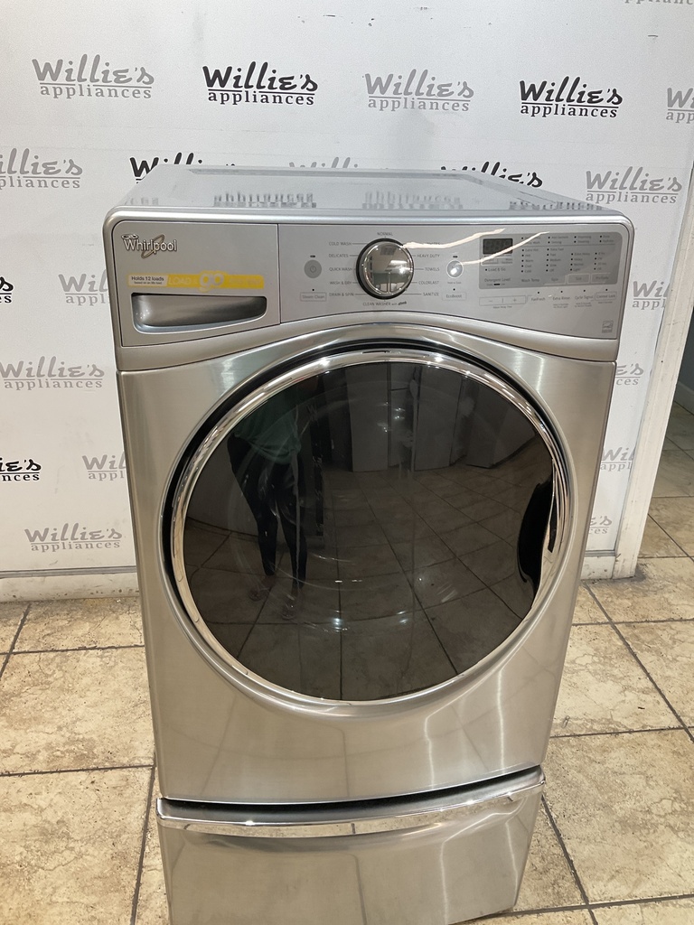 Whirlpool Used Washer Front-load 27inches (Grey)