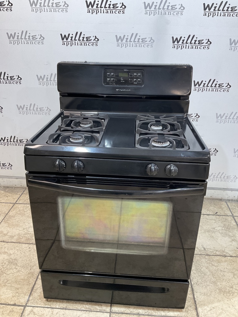 Frigidaire Used Natural Gas Stove 30inches (black)
