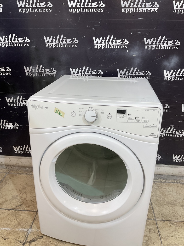 Whirlpool Used Natural Gas Dryer 27inches (White) 