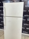 Ge Used Refrigerator Top and Bottom 28x67 (bisque) 