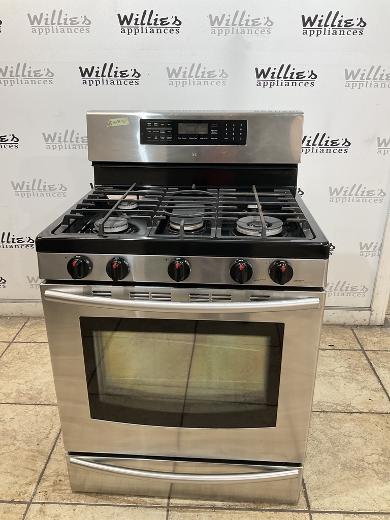 Samsung Used Gas Propane Stove 30inches (Stainless Steel) 