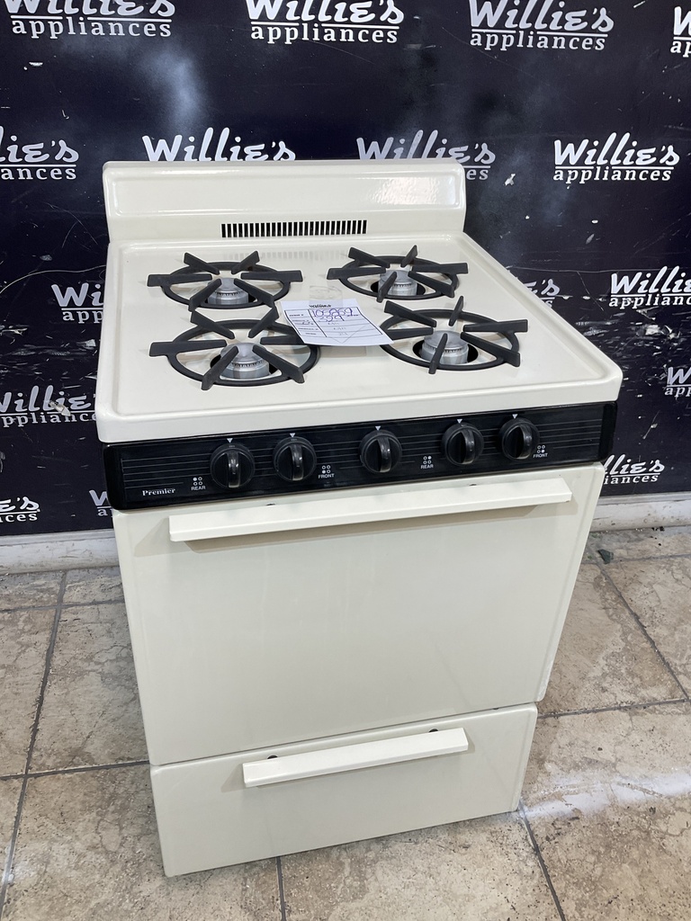 Premier Used Natural Gas Stove 24inches (bisque) 