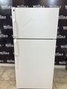 Hotpoint Used Refrigerator Top and Bottom 28x61 1/2” (White) 