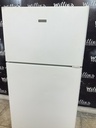 Hotpoint Used Refrigerator Top and Bottom 28x61 1/2” (White) 