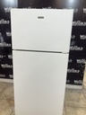 Hotpoint Used Refrigerator Top and Bottom 28x61 1/2” (White) 