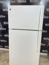 Ge Used Refrigerator Top and Bottom 28x64 1/2” (White)