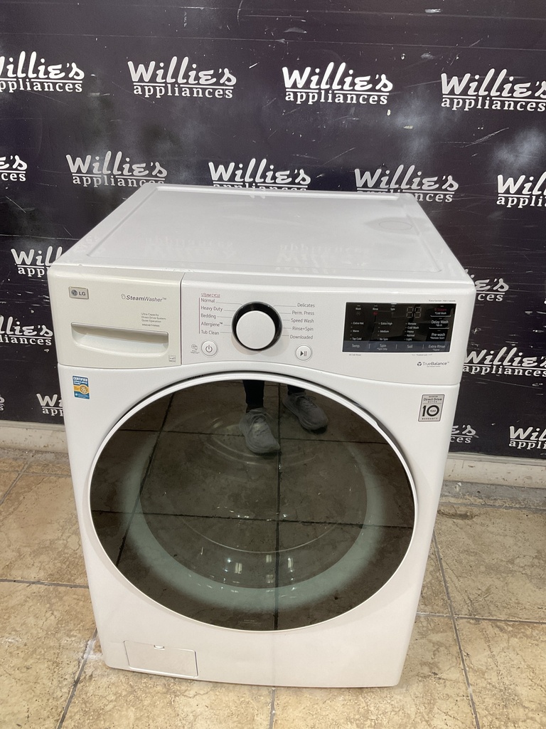 Lg Used Washer Front-load 27inches (White) 