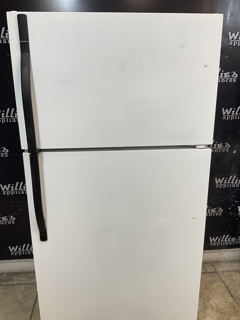 Kenmore Used Refrigerator Top and Bottom 30x66 (white) 