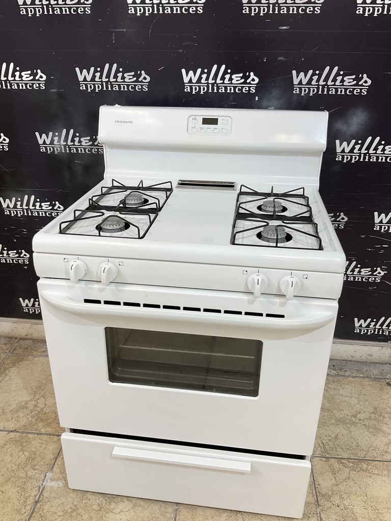 Frigidaire Used Natural Gas Stove 30inches (White) 