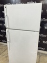 Hotpoint Used Refrigerator Top and Bottom 28x61 1/2” (White) 