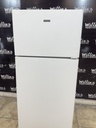 Hotpoint Used Refrigerator Top and Bottom 28x61 1/2” (White) 