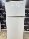 Whirlpool Used Refrigerator Top and Bottom 28 1/2’ x 66 (White) 