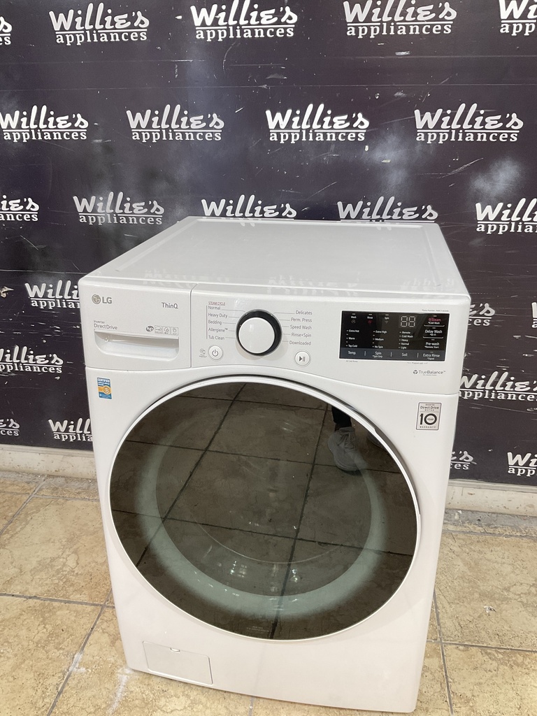 Lg Used Washer Front-load 27inches (White) 