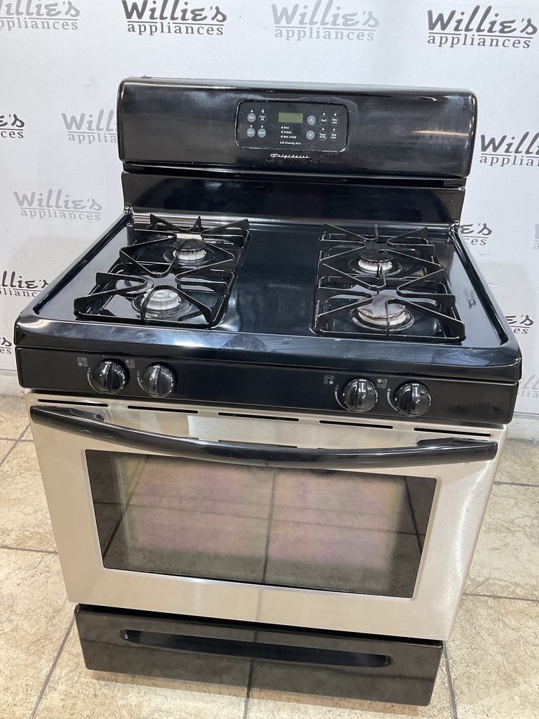 Frigidaire Used Natural Gas Stove 30inches (Stainless Steel) 