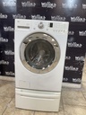 Lg Used Washer front-load 27inches (White) 