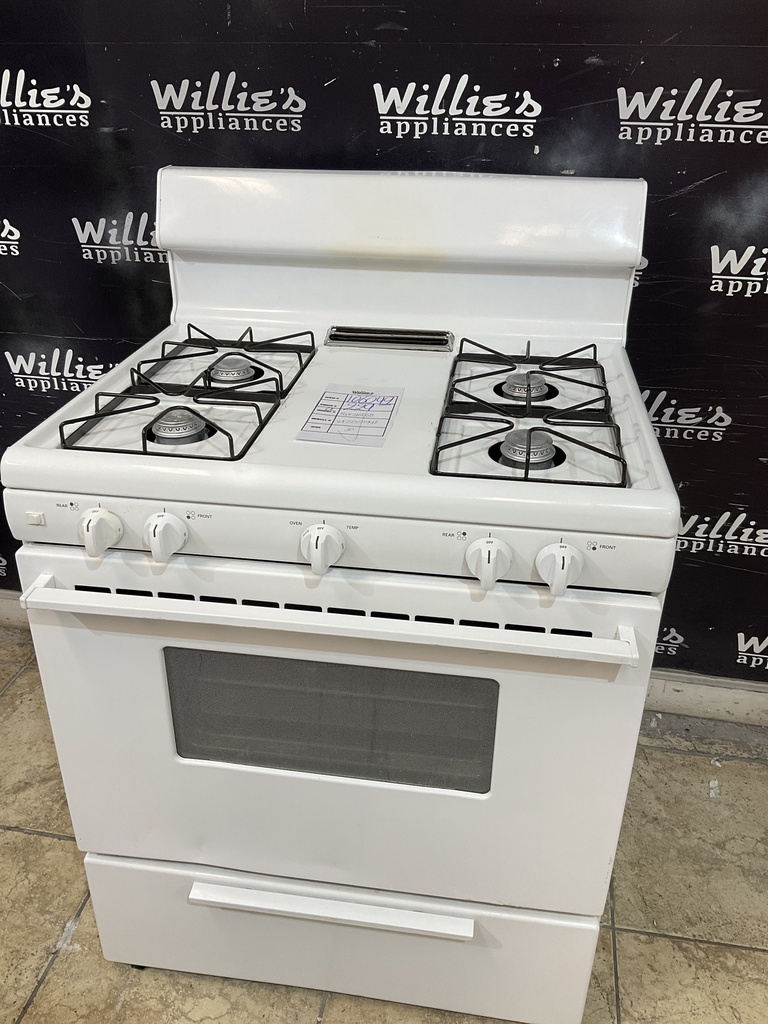 Frigidaire Used Natural Gas Stove 30inches (White) 