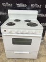 Premier Used Electric Stove 220volts (40/50 AMP) 30inches {no cord} (White) 