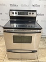 Jenn-Air Used Electric Stove 220volts (40/50 AMP) 30inches {4 prong} (Stainless steel)