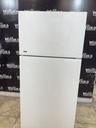 RCA Used Refrigerator Top and Bottom 28x61 1/2 (White) 