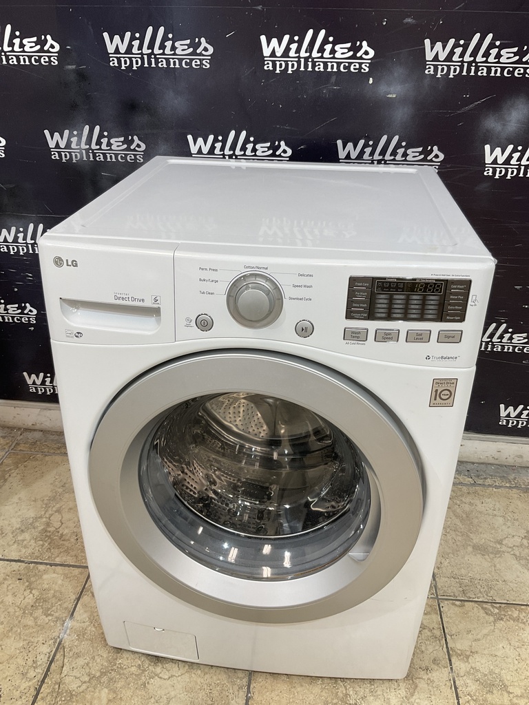 Lg Used Washer Front-load 27inches (White) 