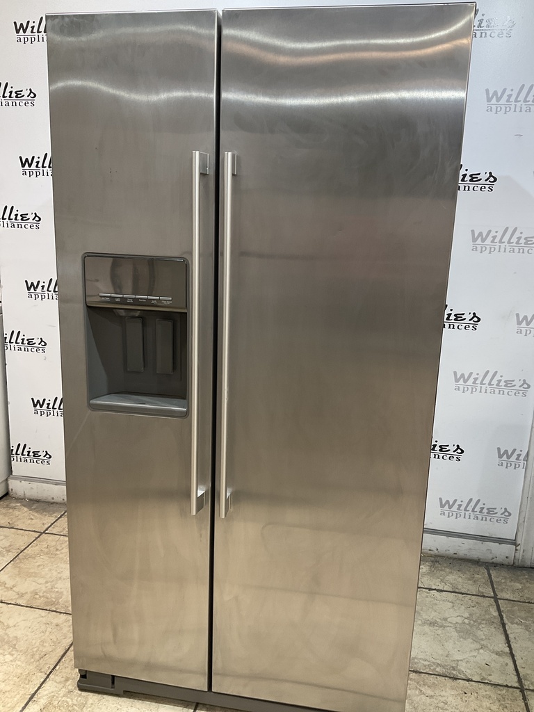 IKEA Used Refrigerator Side by Side Counter Depth 36x69 (stainless steel) 