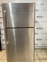 Frigidaire Used Refrigerator Top and Bottom 30x69 (Stainless Steel) 