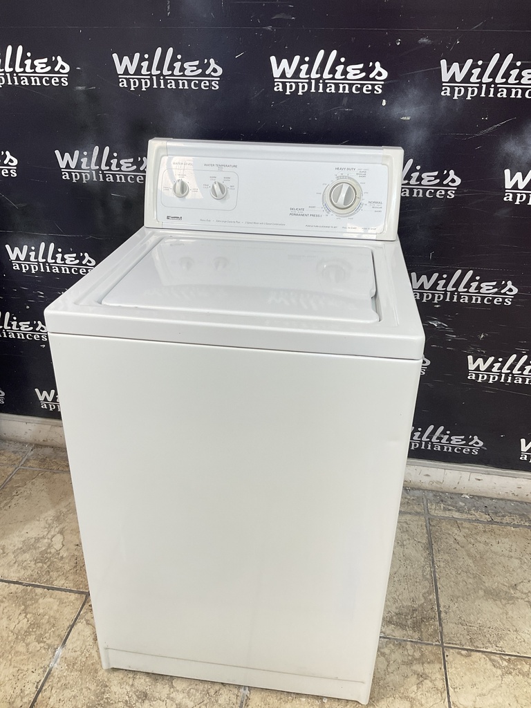 Kenmore Used Washer Top-load 24inches (White) 