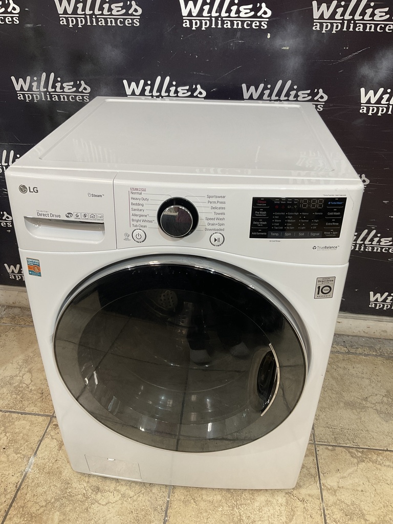 Lg Used Washer Front-load 27inches (White) 