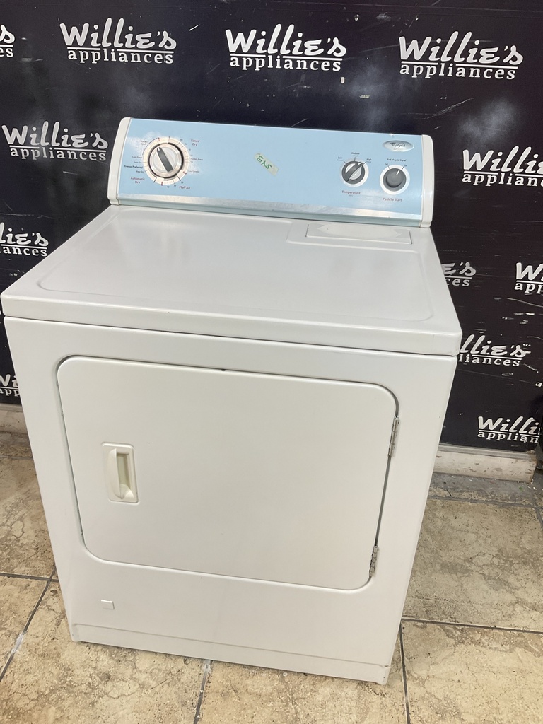 Whirlpool Used Natural Gas Dryer 29inches (White) 