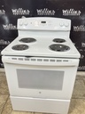 Ge Used Electric Stove 220volts (40/50 AMP) 30inches {3 prong} (white) 