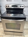 Ge Used Electric Stove 220volts (40/50 AMP) 30inches {no cord} (Stainless steel) 