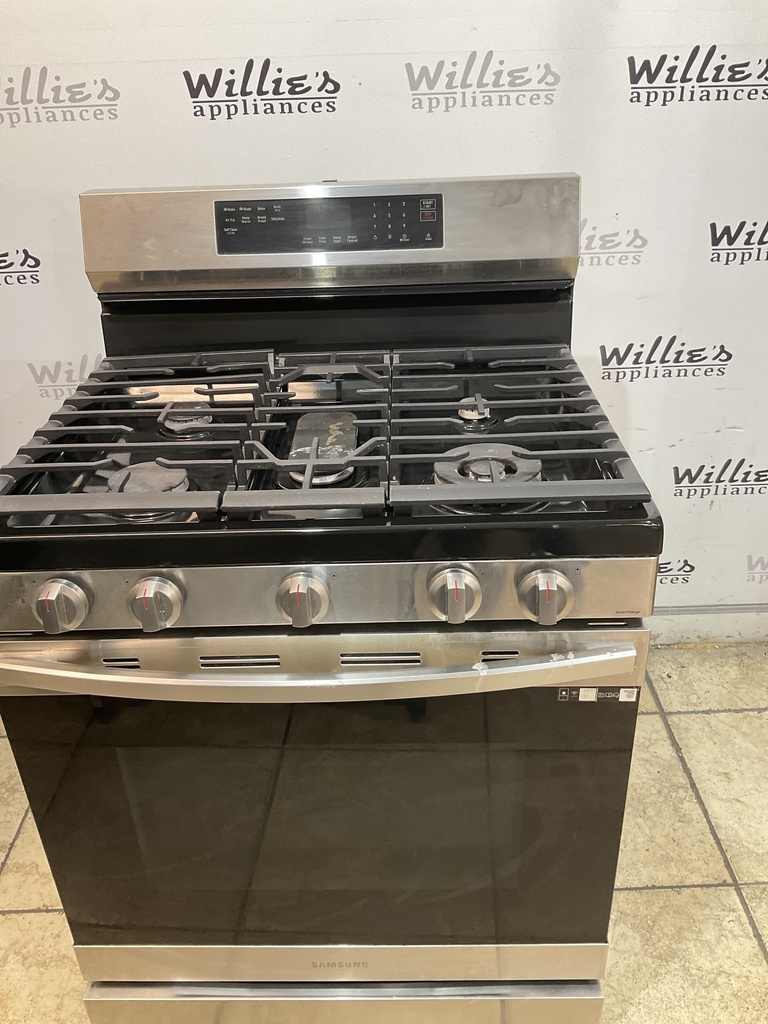 Samsung Used Natural Gas Stove 30inches (Stainless Steel) 