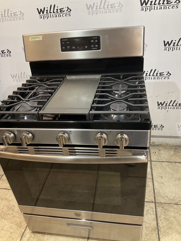 Ge Used Gas Propane Stove 30inches (stainless steel)