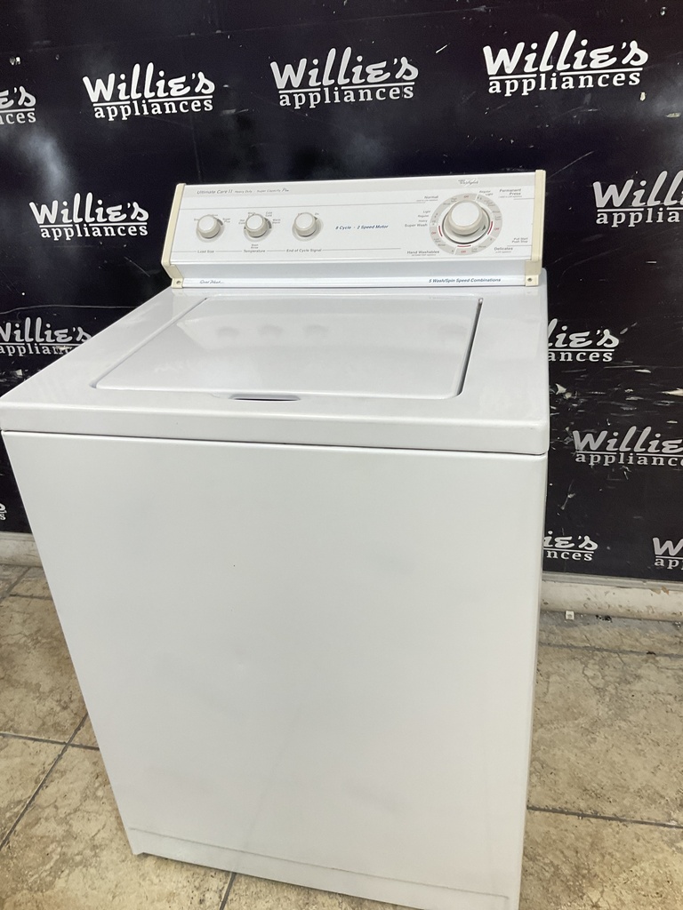Whirlpool Used Washer Top-load 27inches (white) 