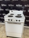 Tappan Used Electric Stove 24inches {3 prong} (white) 