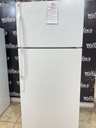 Ge Used Refrigerator Top and Bottom 28x67 1/2” (White) 