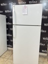 Ge Used Refrigerator Top and Bottom 28x67 1/2” (White) 